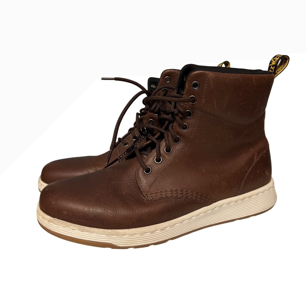 Dr. Martens Rigal Brown‎ Leather 8-Eye Boots Mens 11 21859201